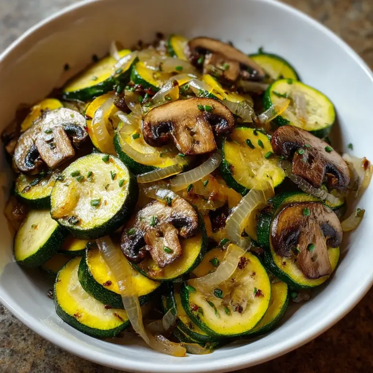 Mastering Sauteed Zucchini, Mushrooms, And Onions Recipe