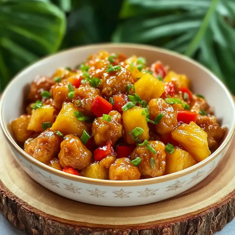 5-Star Brown Sugar Pineapple Chicken Recipe