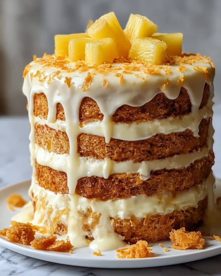 Hawaiian Carrot Pineapple Cake Recipe