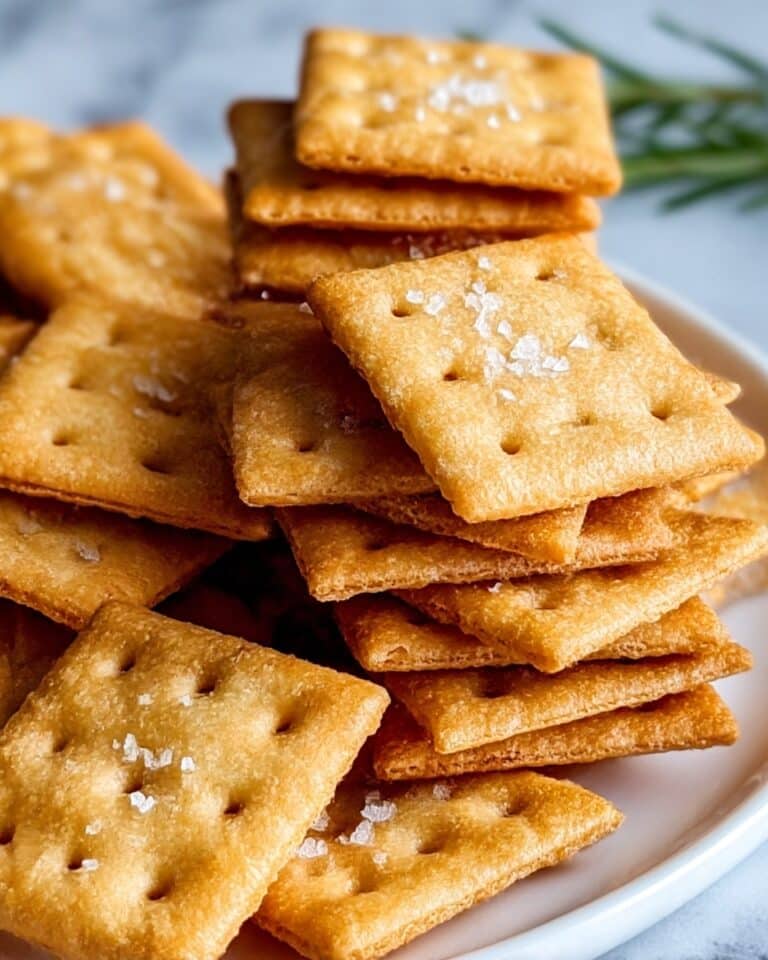 Crispy Low-Carb Almond Flour Crackers Recipe
