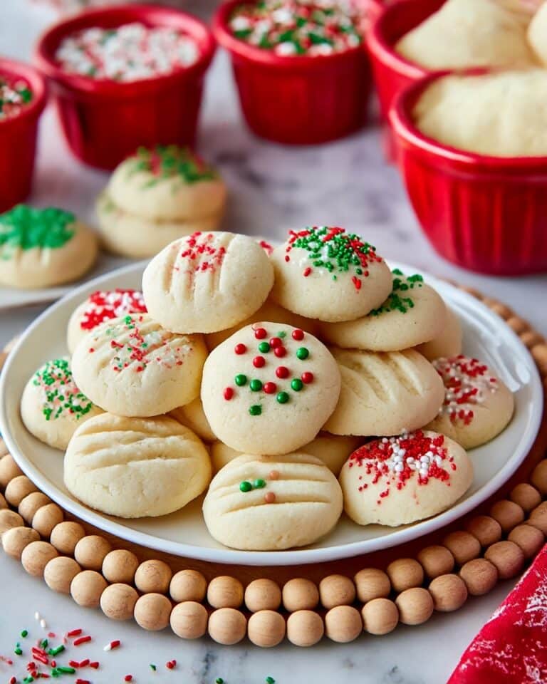 Whipped Shortbread Cookies Recipe