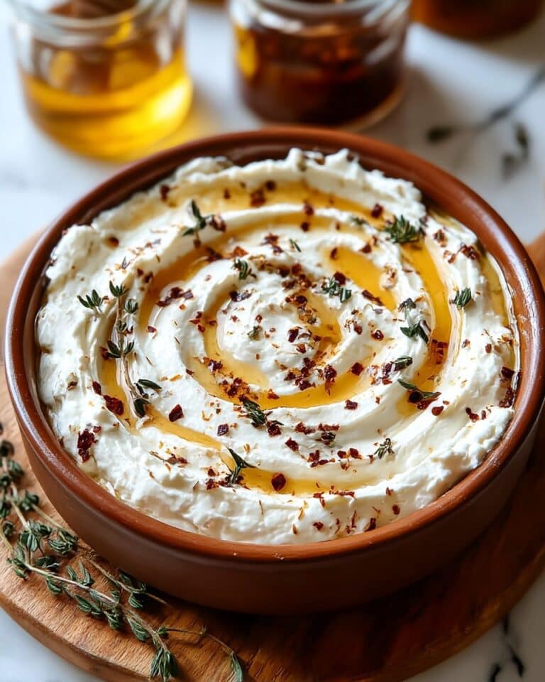 Spicy Ricotta Dip with Hot Honey Recipe