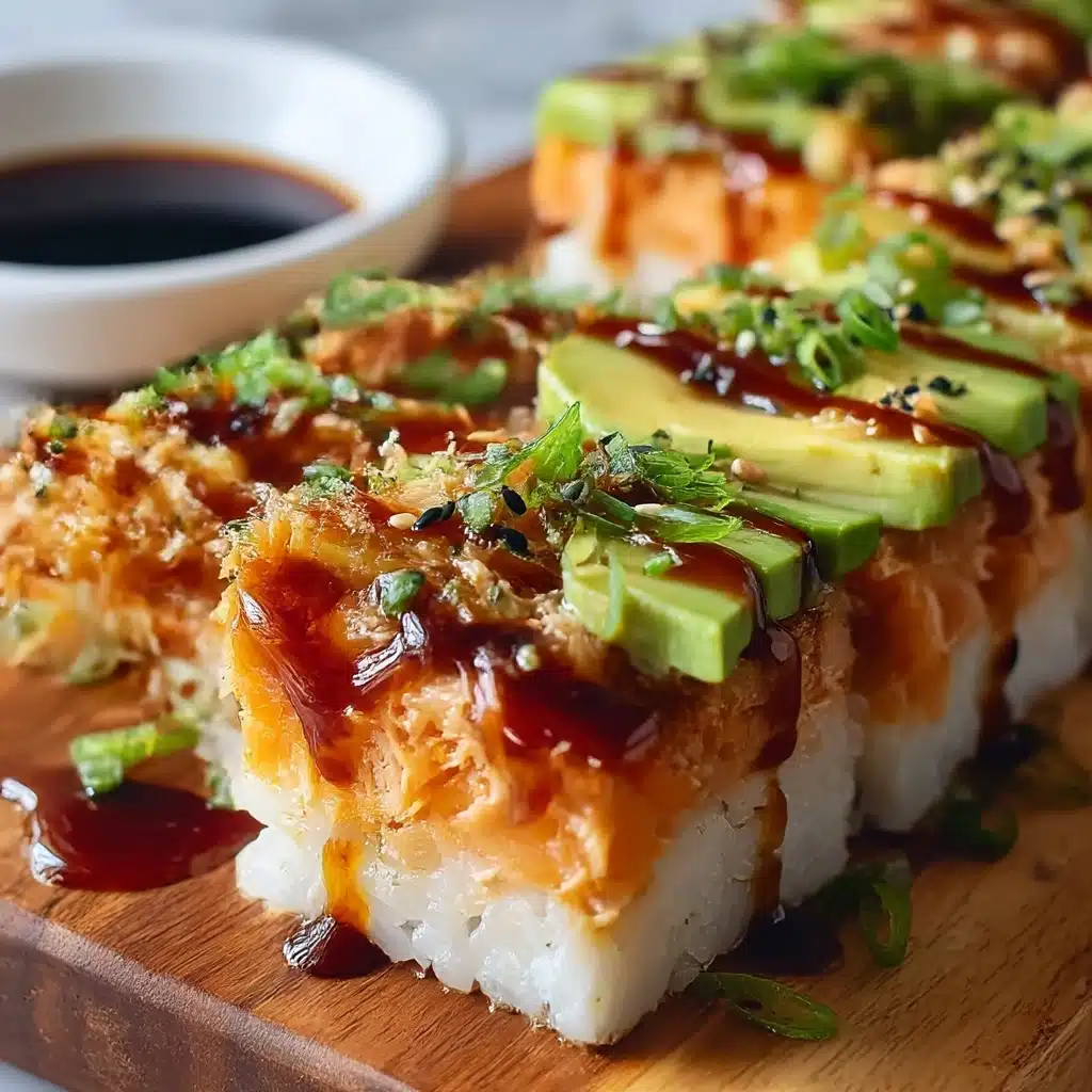 Spicy Salmon Sushi Bake Recipe - Recipe Image