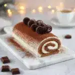 Gourmet Tiramisu Yule Log Cake Recipe