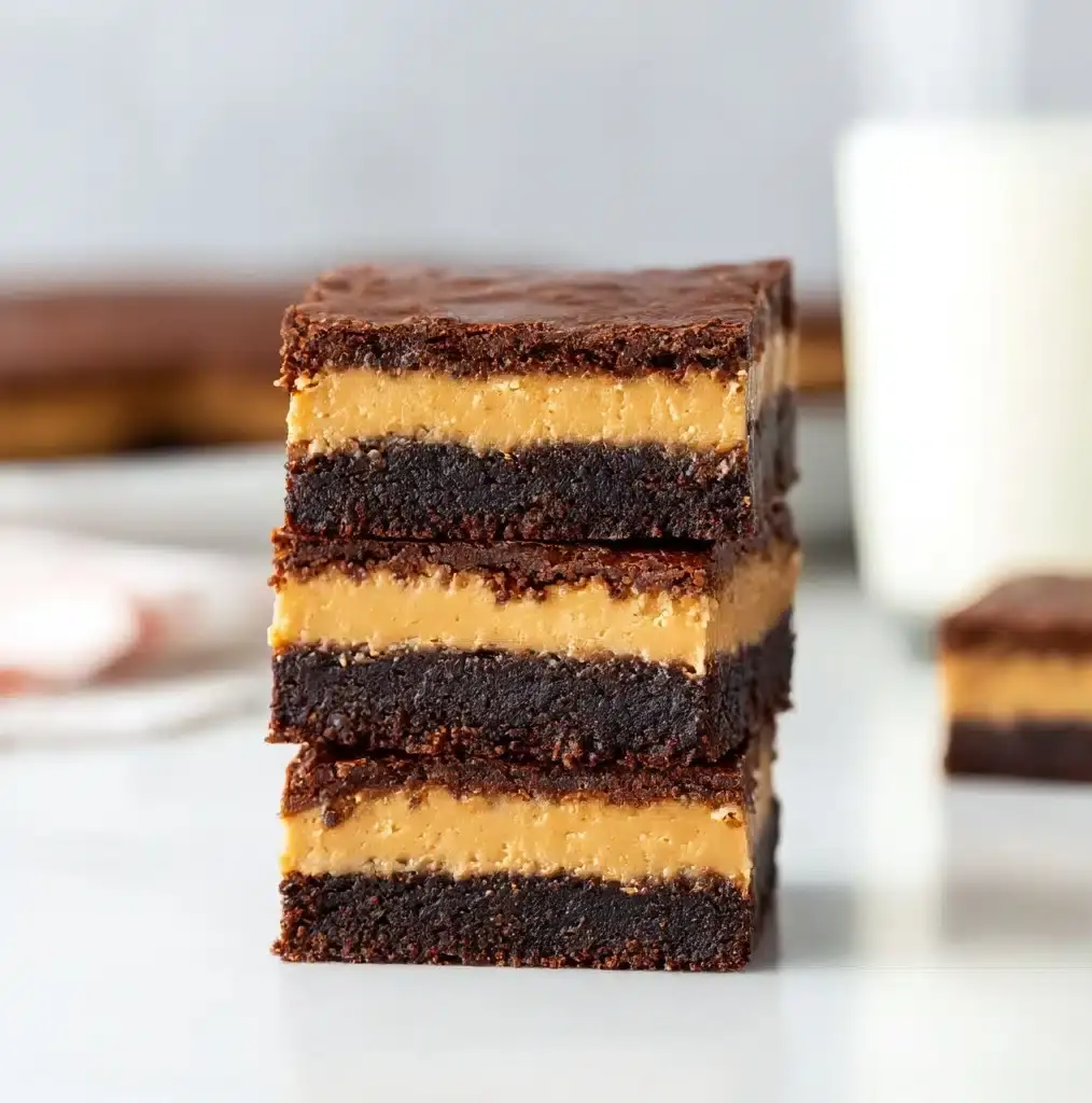 Peanut Butter Stuffed Brownies Recipe
