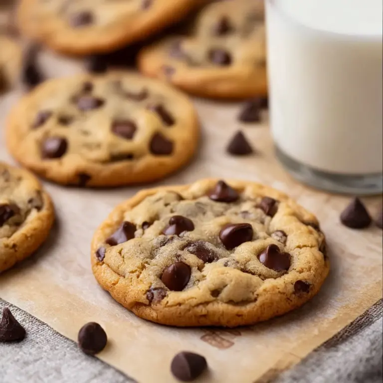 Brown Butter Sourdough Discard Chocolate Chip Cookies Recipe