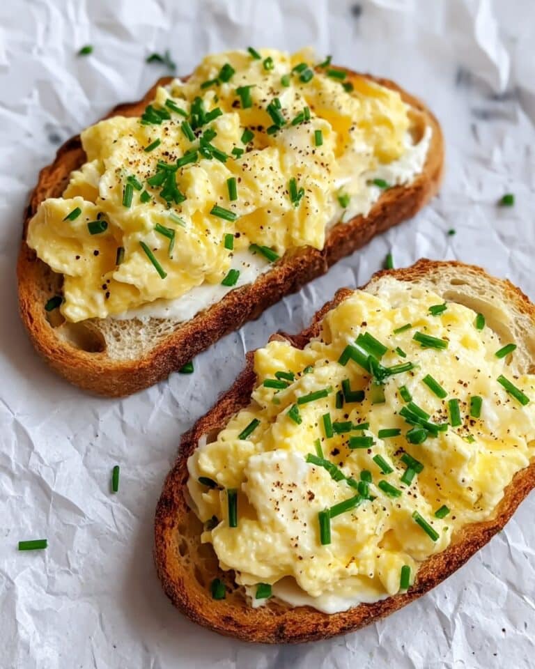 Easy 6-Ingredient Egg and Ricotta Toast Recipe