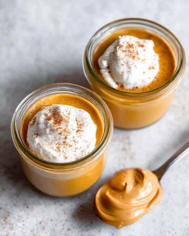 Pumpkin Pot de Crème with Maple Whipped Cream Recipe
