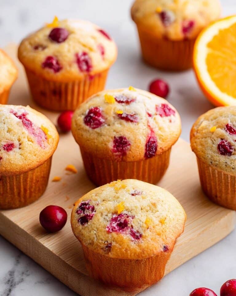 Vegan Cranberry Orange Muffins Recipe
