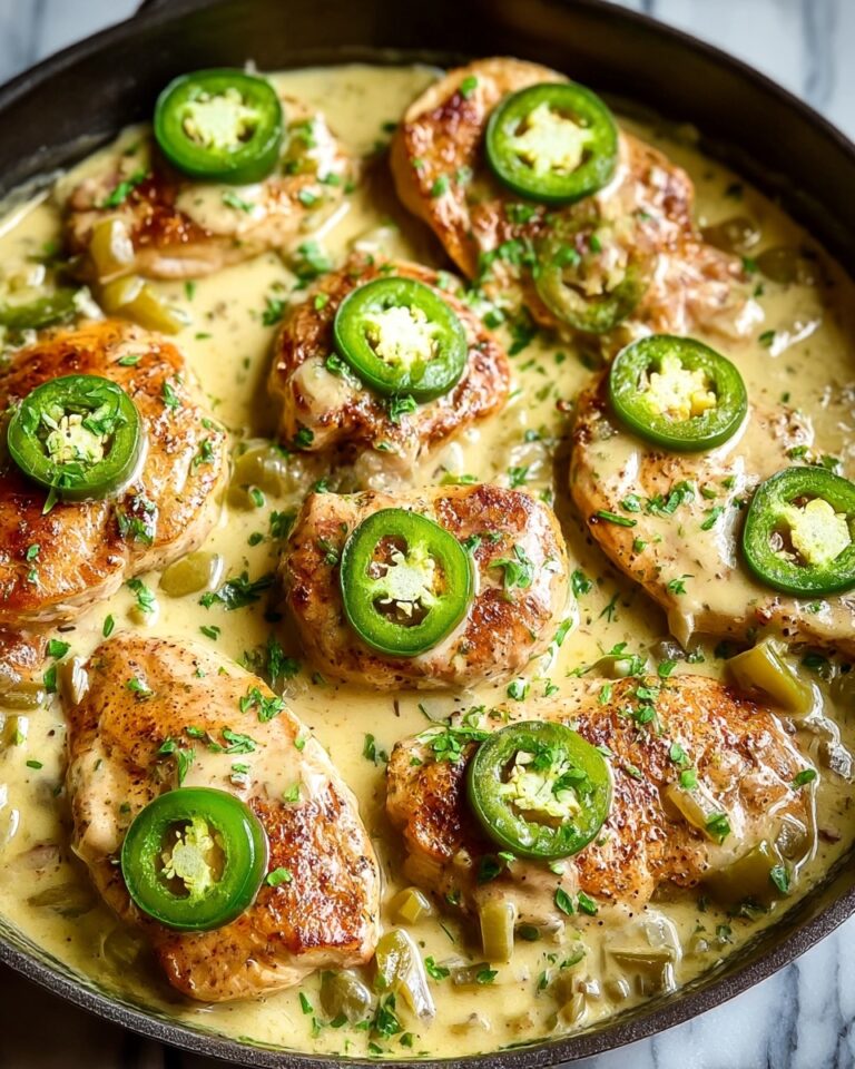 Creamy Pepperoncini Chicken Skillet Recipe – Quick & Easy Recipe