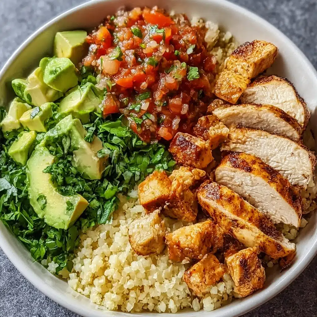 Cauliflower Rice Turkey Bowl Recipe - Recipe Image