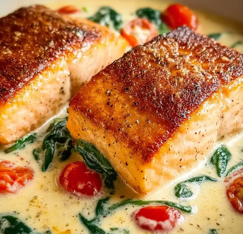 Creamy Tuscan Salmon Recipe