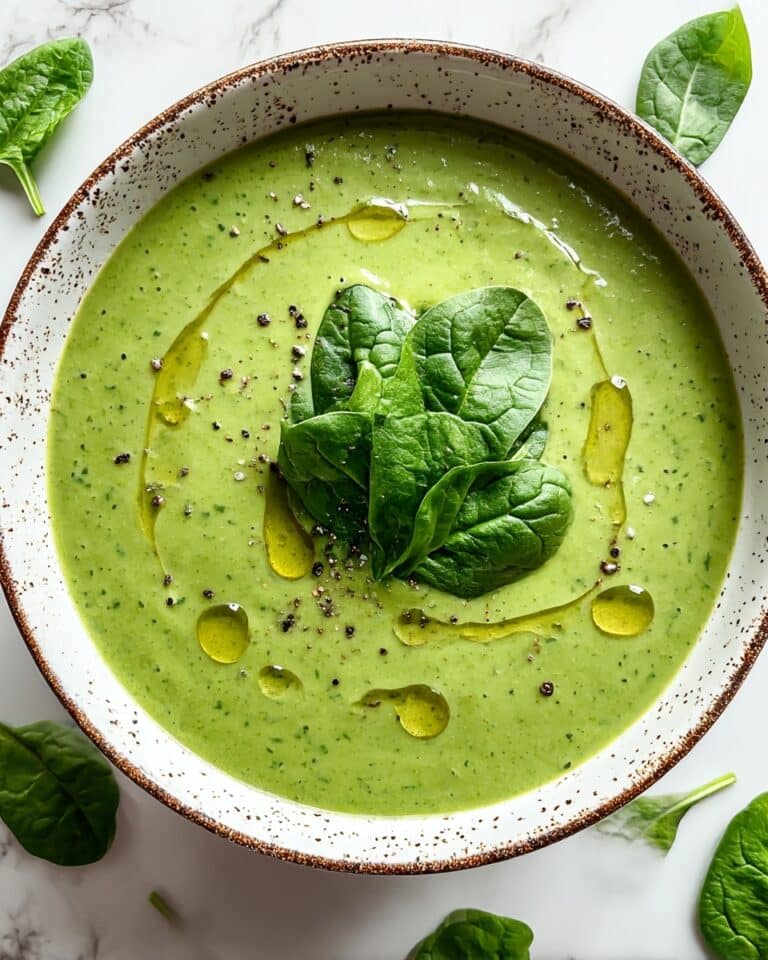 Creamy Cottage Cheese Spinach Soup Recipe