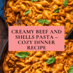 Irresistible Creamy Beef and Shells Recipe
