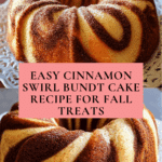 Cinnamon Swirl Bundt Cake Recipe