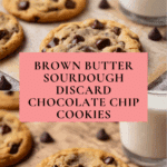 Brown Butter Sourdough Discard Chocolate Chip Cookies Recipe