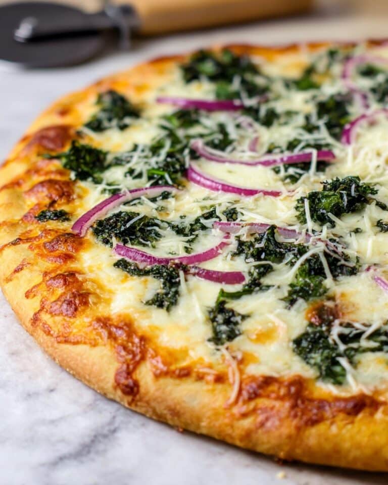 Spinach Ricotta Pizza Recipe