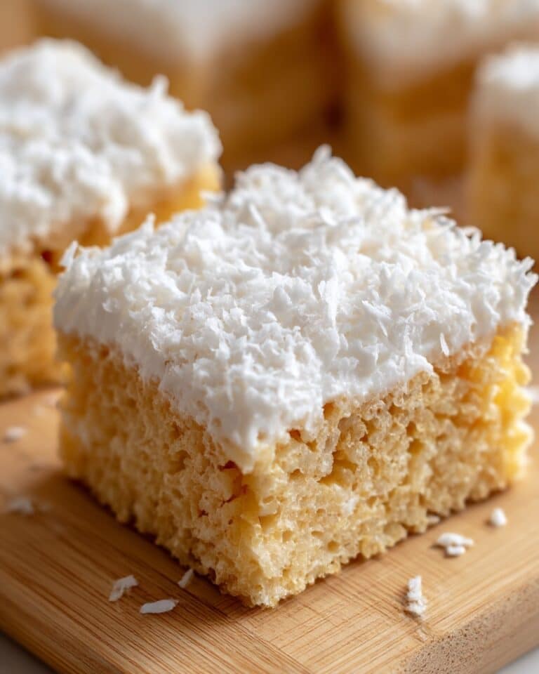 Coconut Lover’s Rice Krispy Treats Recipe