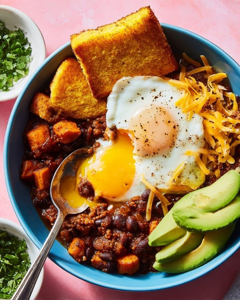 Chorizo Breakfast Chili Recipe