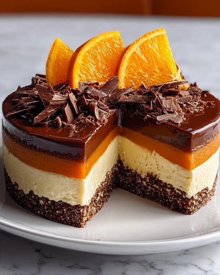 Chocolate Orange Cheesecake Recipe