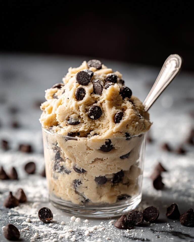 Easy Edible Cookie Dough for One Recipe