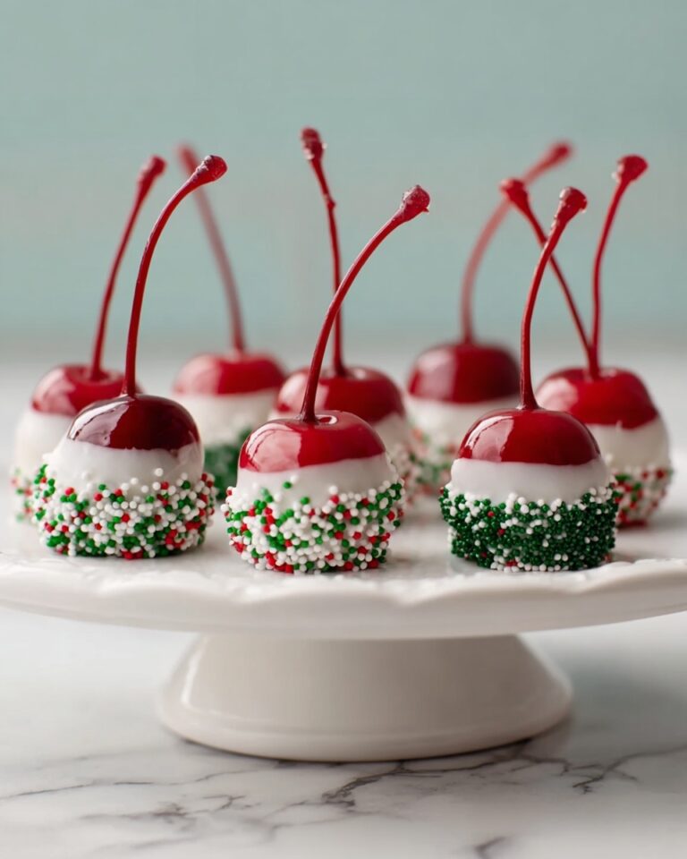 Boozy Christmas Cherry Bombs Recipe