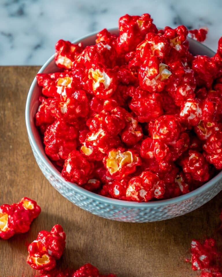Red Hot Cinnamon Popcorn Recipe