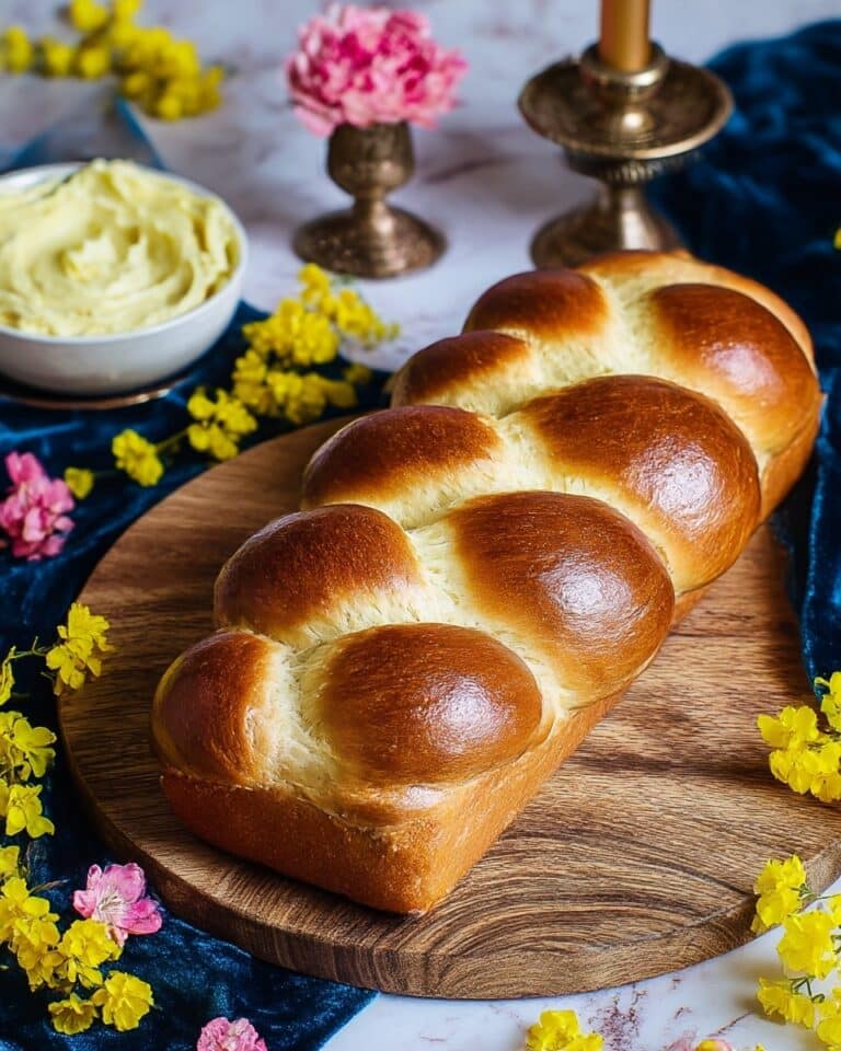 Sweet Cardamom Bread with Honey Orange Butter Recipe