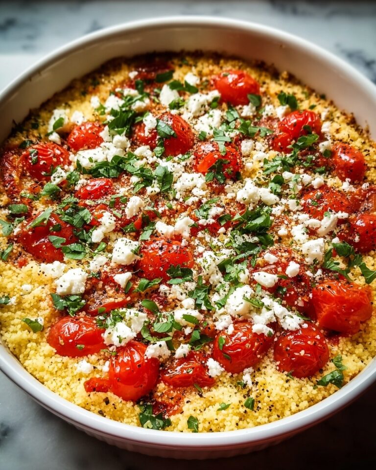 Feta and Tomato Couscous Bake Recipe