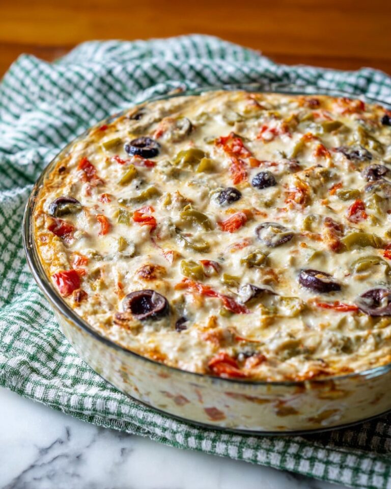 Roasted Garlic Artichoke Olive Dip Recipe