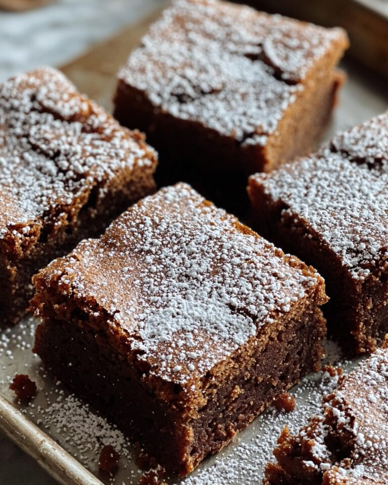 Gingerbread Brownies Recipe
