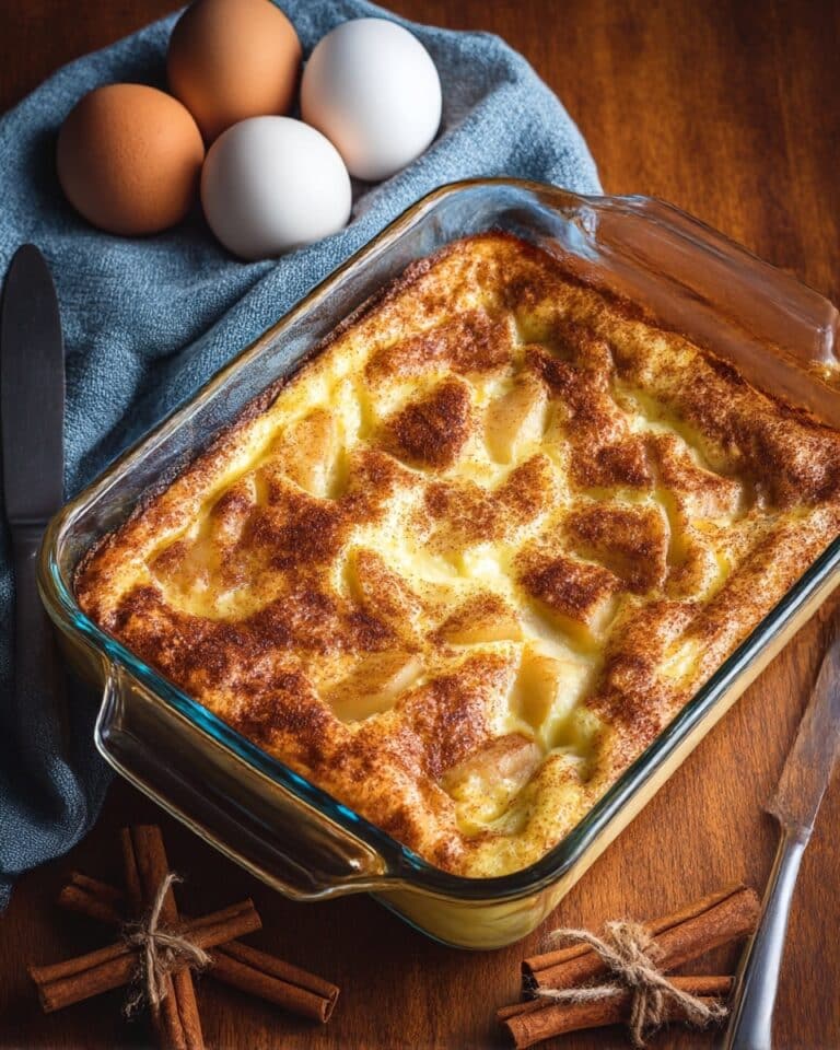 Apple Cinnamon Cottage Cheese Bake: Easy, Cozy & Protein-Packed Breakfast Recipe