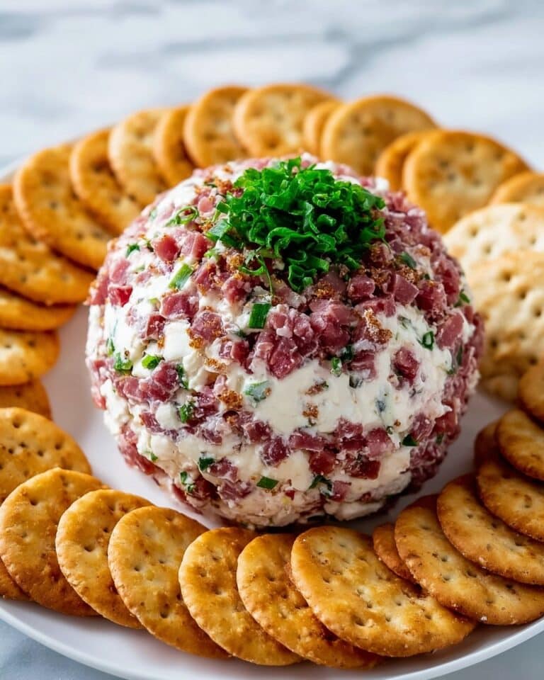 Dried Beef Cheese Ball Recipe