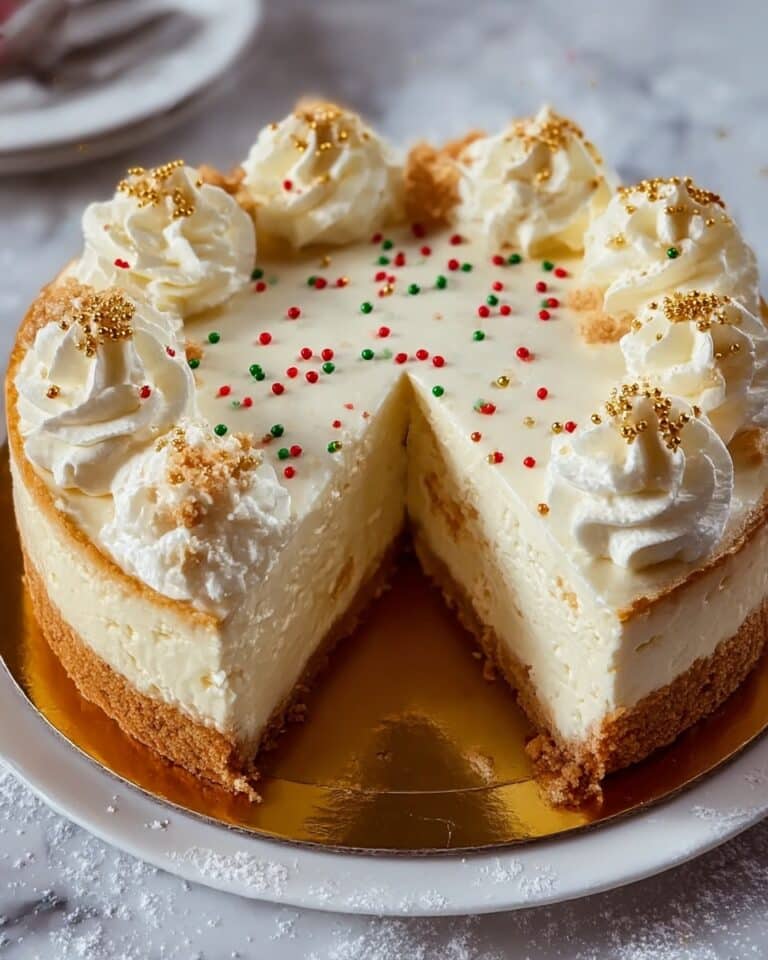 Holiday Sugar Cookie Cheesecake Recipe