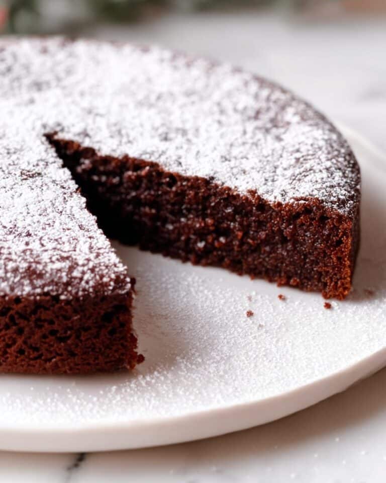 Chocolate Olive Oil Cake with Almond Flour Recipe