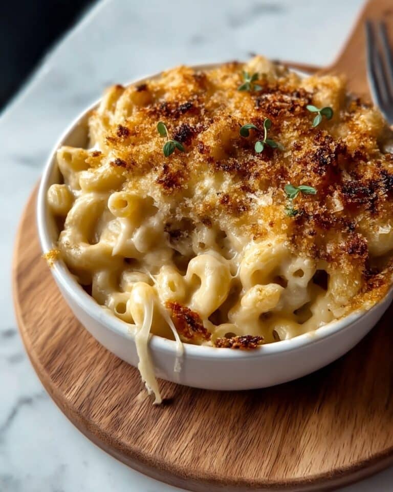 Decadent French Onion Soup Mac & Cheese Comfort Bowl Recipe