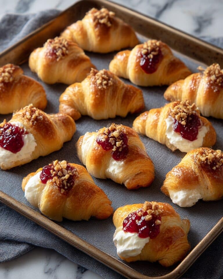 Cranberry Cream Cheese Crescent Bites Recipe