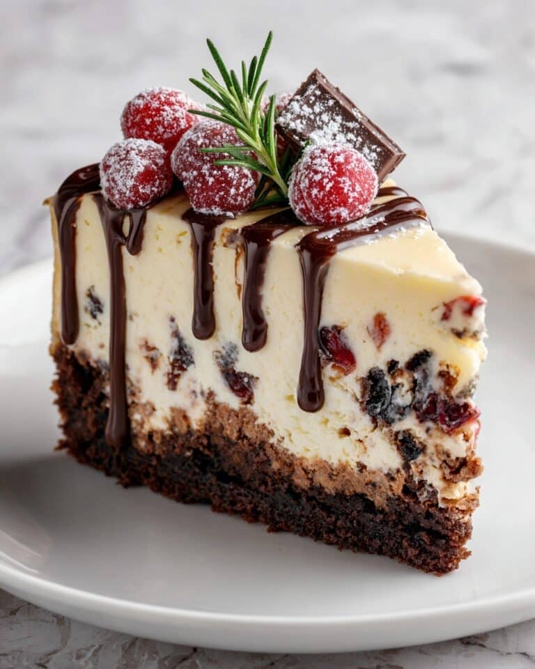 Cranberry White Chocolate Cheesecake Recipe
