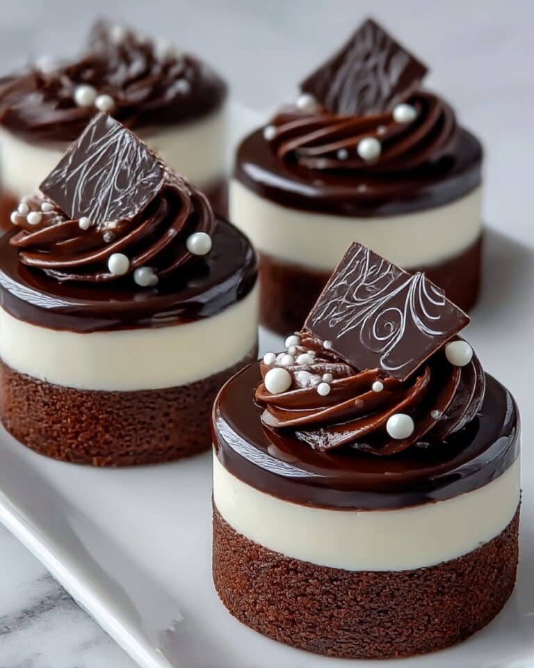 Mini Chocolate Mousse Cakes Recipe
