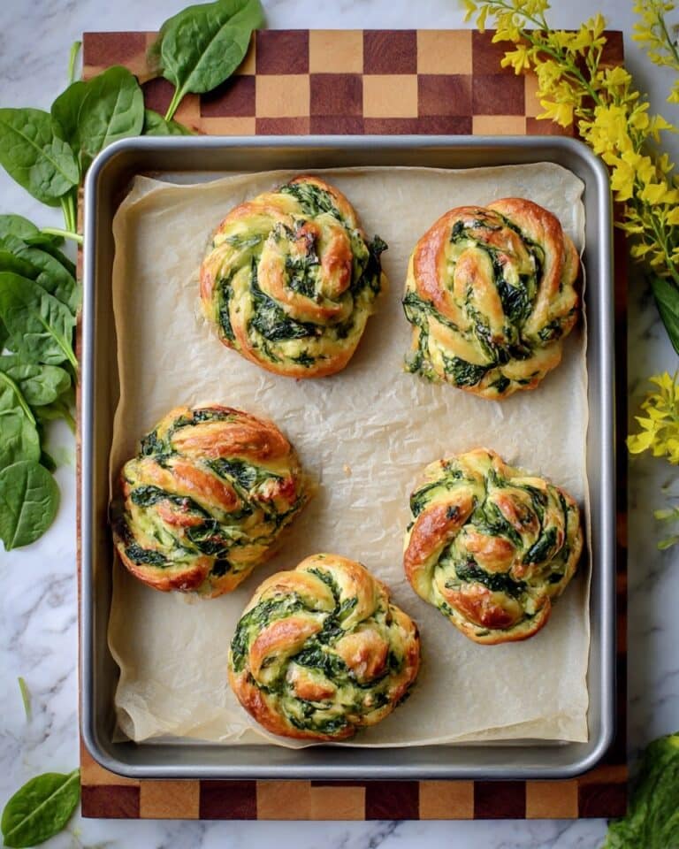 Spinach Artichoke Puff Pastry Swirls Recipe