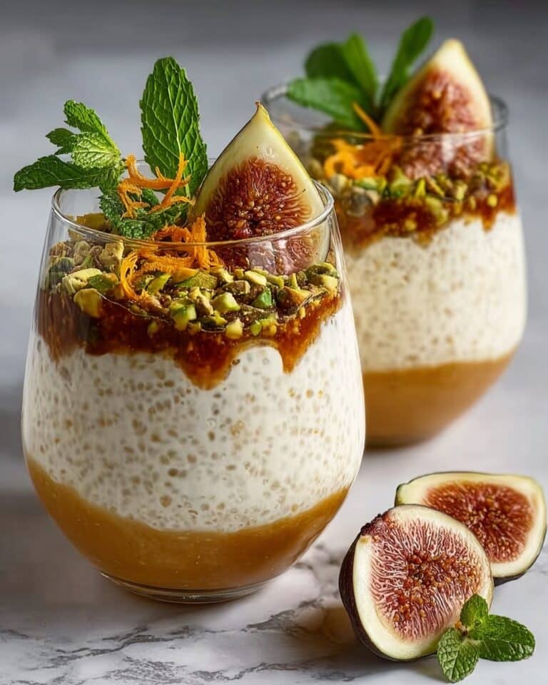 Lebanese Date & Orange Blossom Mousse: A Creamy Delight Recipe