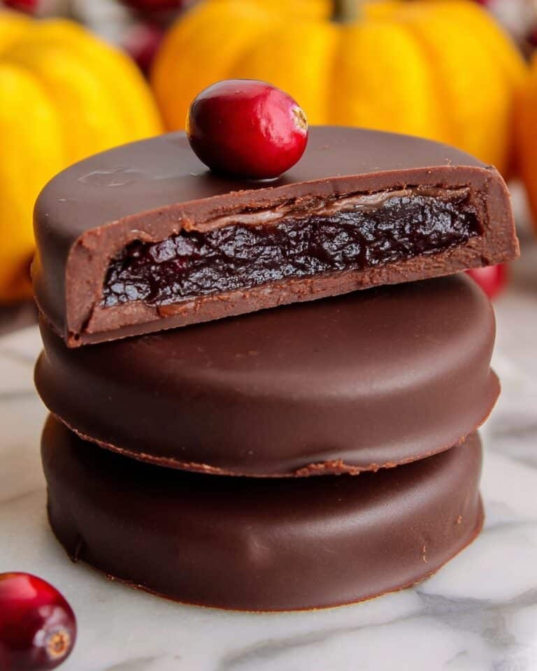 Chocolate Covered Cranberry Sauce: Thanksgiving Treat! Recipe