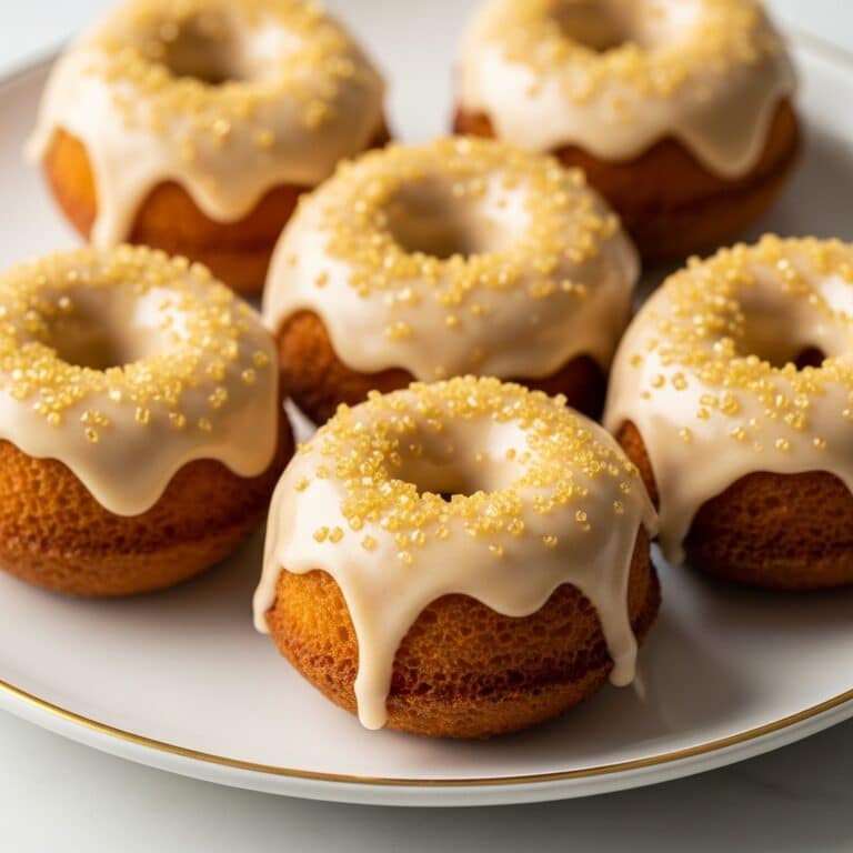 Baked Pumpkin Donuts with Maple Glaze Recipe