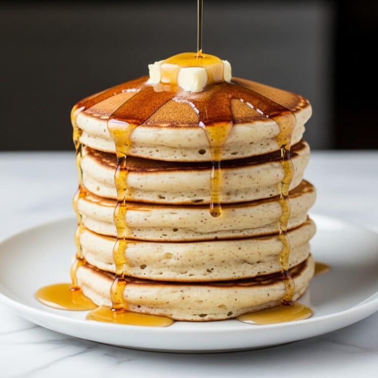 Eggnog Ricotta Pancakes Recipe