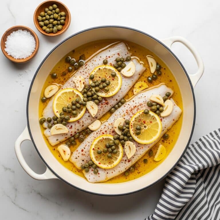 Easy Mediterranean Baked Fish Recipe