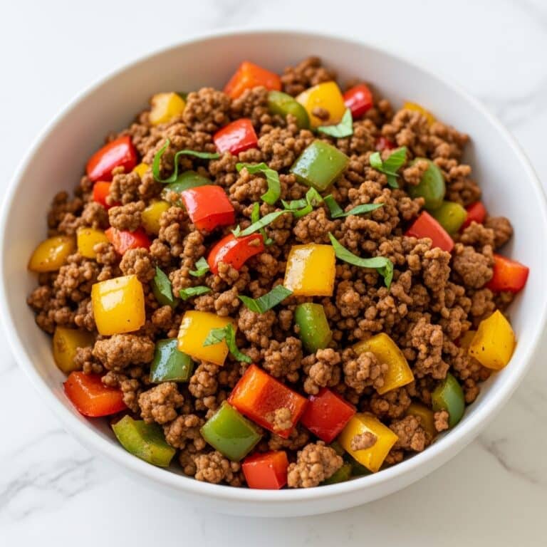 Ground Turkey and Bell Peppers Stir-Fry Recipe