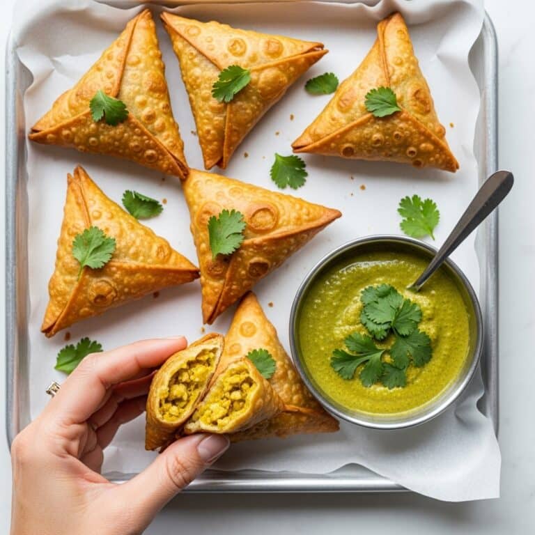 Irresistible Potato Samosas: Crunchy Bites for Any Occasion Recipe