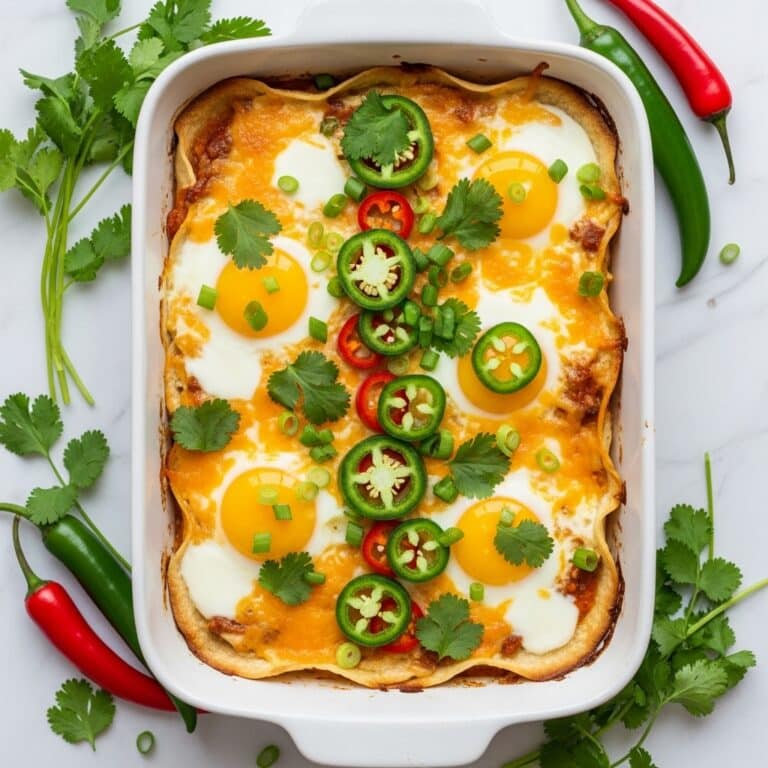 Huevos Rancheros Breakfast Casserole Recipe