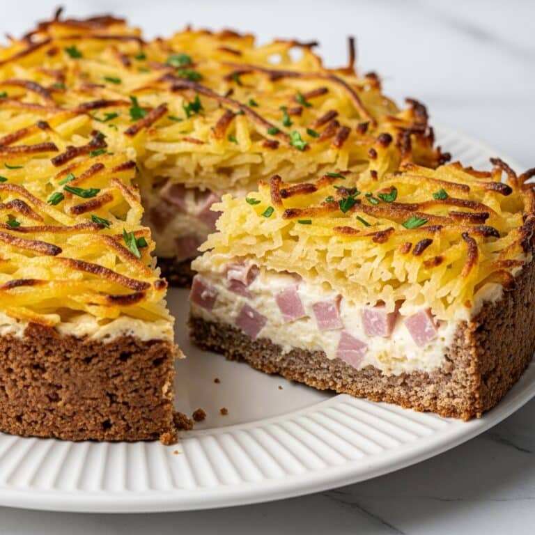 Quiche Lorraine with Hashbrown Crust Recipe