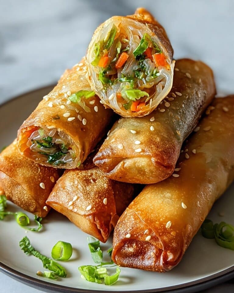 Crispy Rice Paper Spring Rolls Recipe